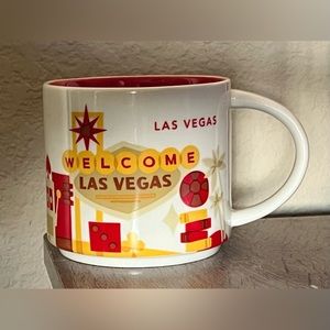 Starbucks Las Vegas Coffee Mug You Are Here Collection 14oz Mug Cup 2014